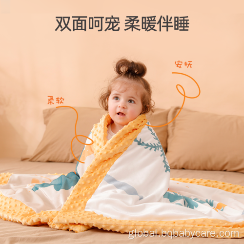 Baby Blanket OEM Newborn Baby Soft Muslin Swaddle Blanket Supplier